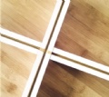 Whtie color FUT system with golden line